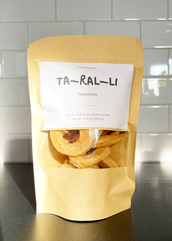 Ta-ral-li Ta-ral-li Traditional Taralli