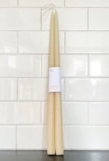 The Floral Society The Floral Society 18" Taper Candle - Parchment