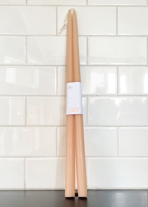 The Floral Society The Floral Society 18" Taper Candle - Petal