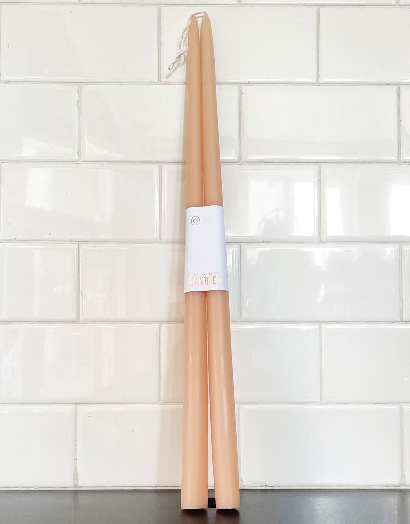 The Floral Society The Floral Society 18" Taper Candle - Petal