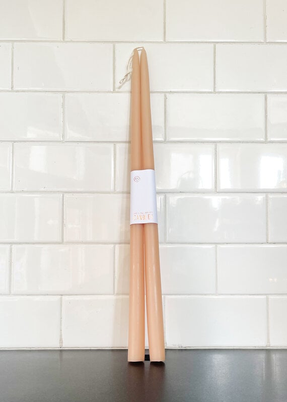 The Floral Society The Floral Society 12" Taper Candle - Petal