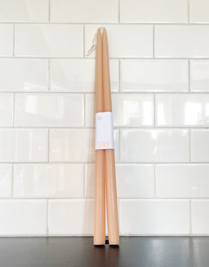 The Floral Society The Floral Society 12" Taper Candle - Petal