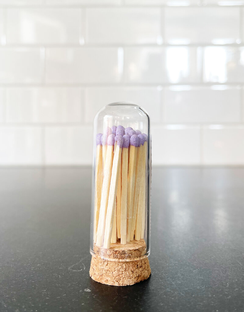 Thankful Greetings Thankful Greetings Mini Cloche Matches - Lavender