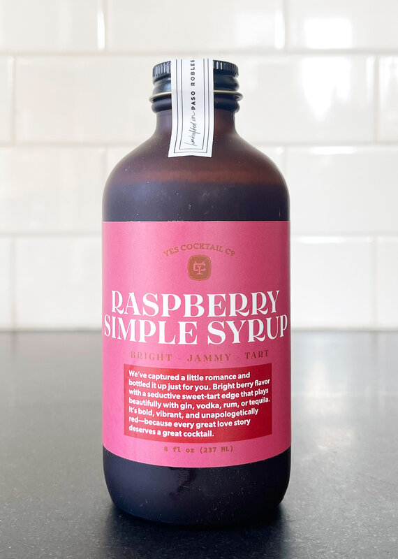 Yes Cocktail Co. Raspberry Syrup