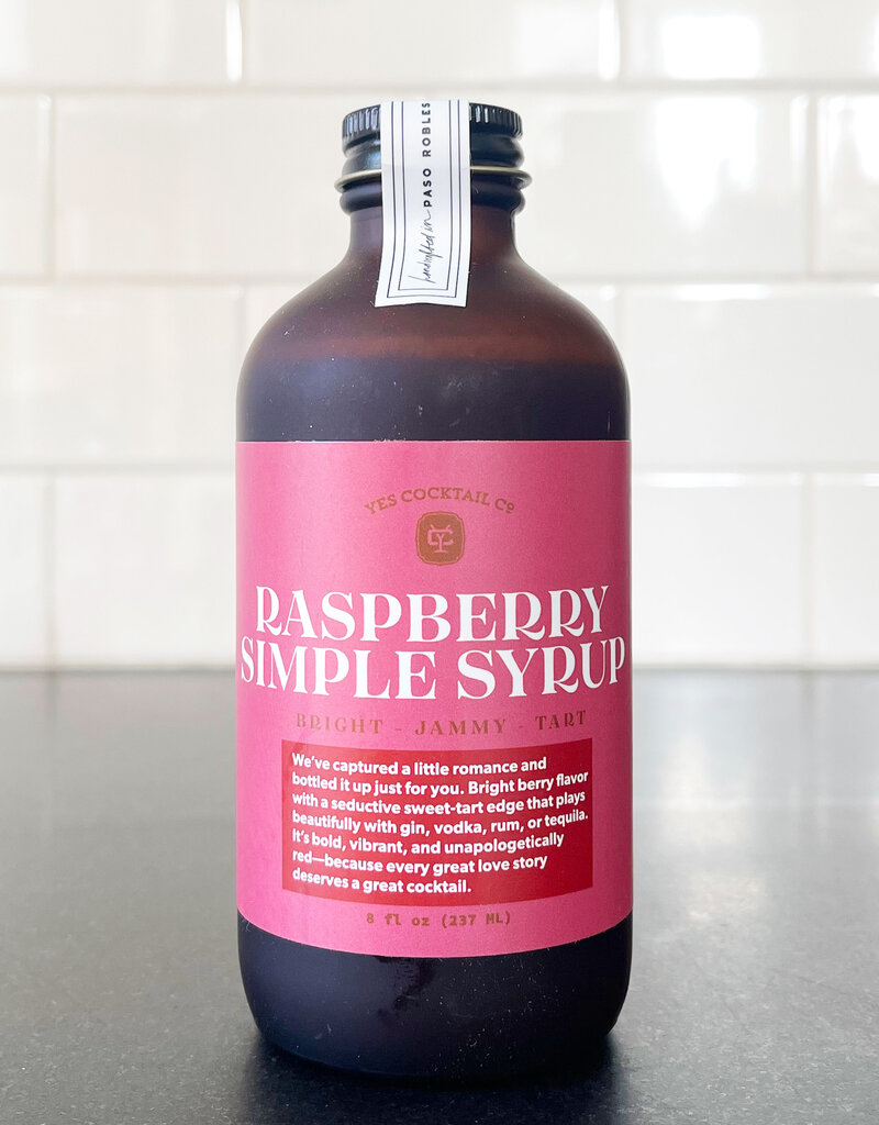 Yes Cocktail Co. Raspberry Syrup