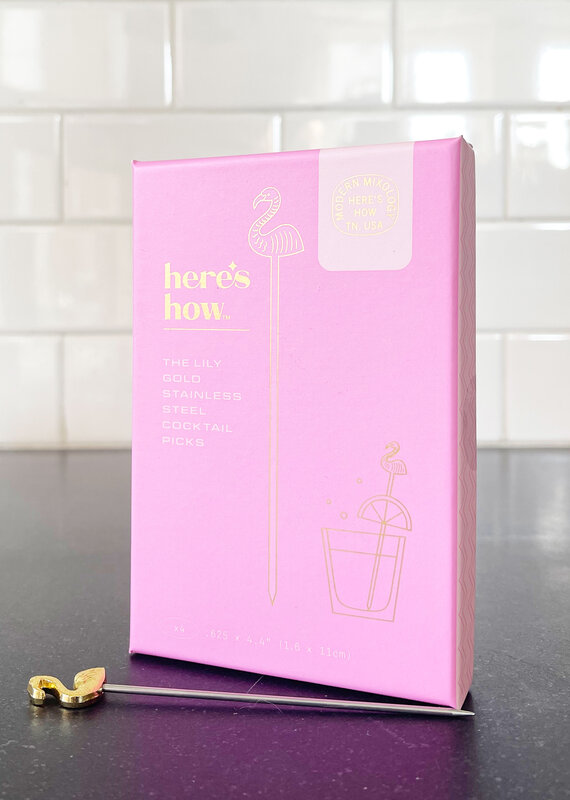 Here's How Flamingo Cocktail Picks