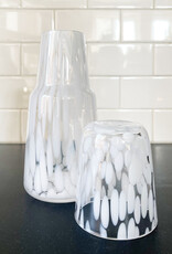 Abbott White Dots Bedside Carafe & Cup Set