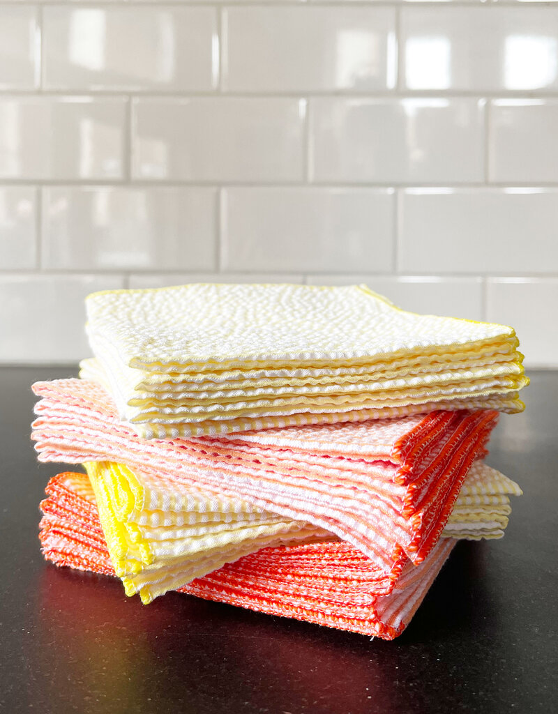 Seersucker Cocktail Napkin