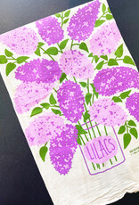 The Neighborhoods Lilacs Tea Towel