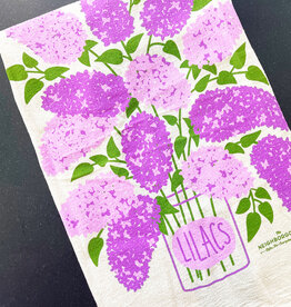 The Neighborhoods Lilacs Tea Towel