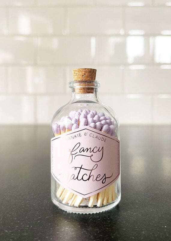 Frankie & Claude Mini Lavender Match Jar