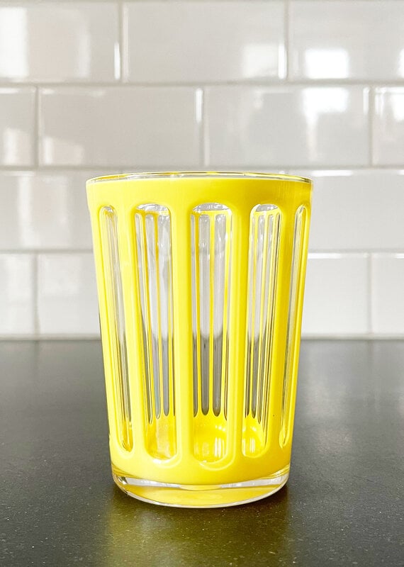 tag Acrylic Double Old Fashioned Yellow Tumbler