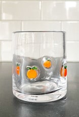 tag Peach Double Old Fashioned Glass