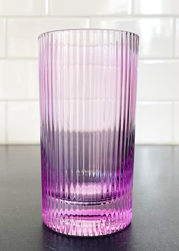 Here's How Here's How Stella Lilac Highball Glass