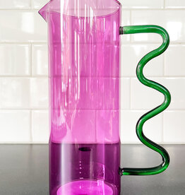 Core Home Lavender Squiggle Pitcher