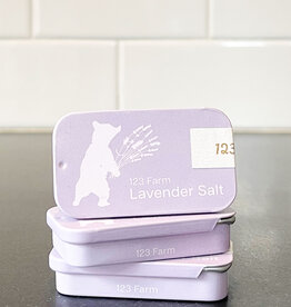 123 Farm 123 Farm Lavender Sea Salt Tin
