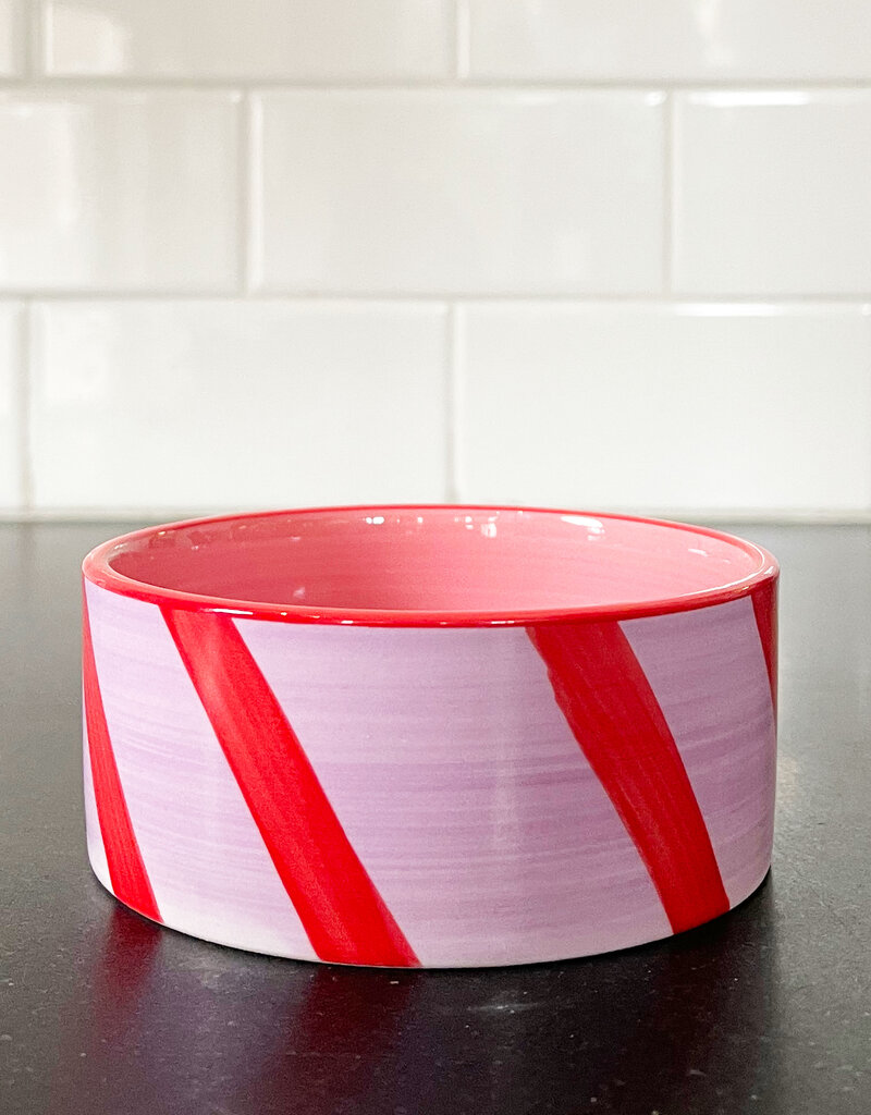 Here's How Izzy Wine Coaster - Lilac + Rust