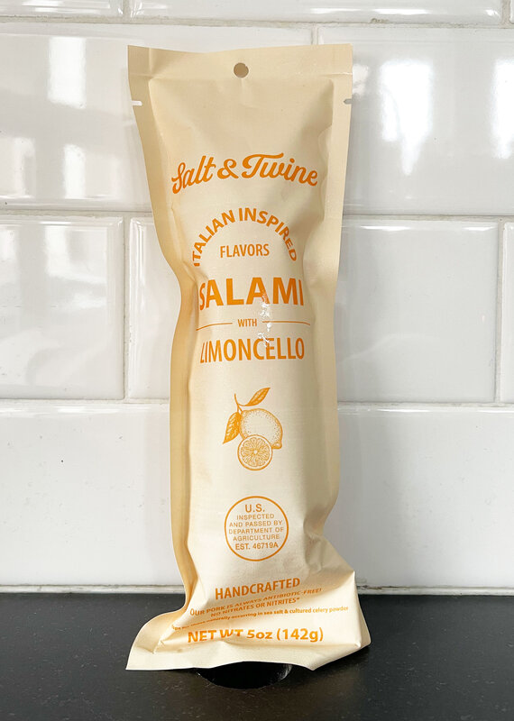 Salt & Twine Limoncello Salami