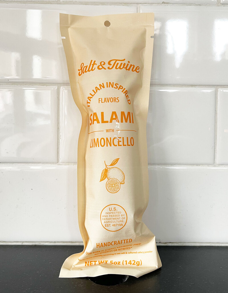 Salt & Twine Limoncello Salami