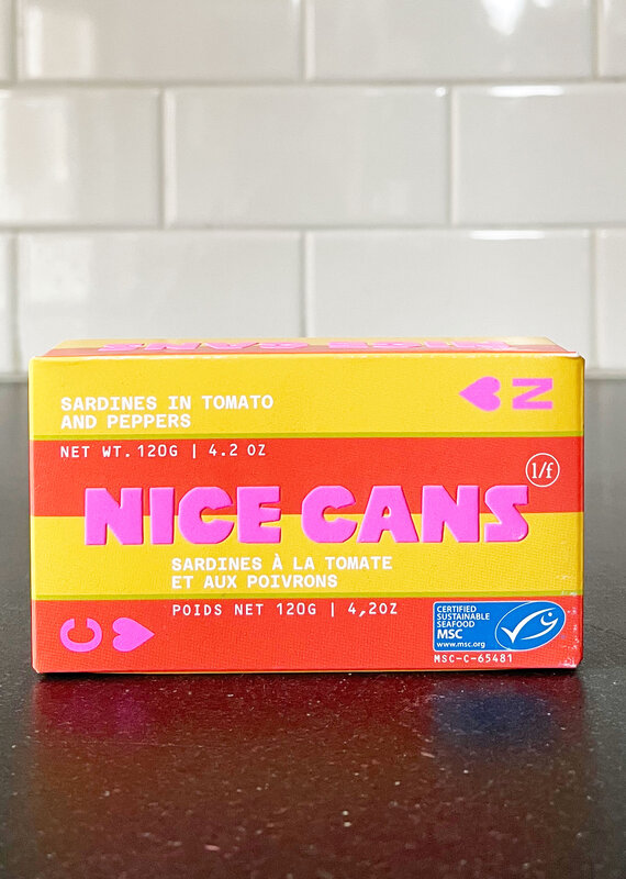 Nice Cans Sardines in Tomato & Peppers