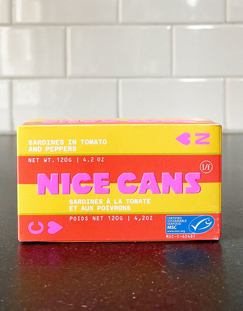 Nice Cans Sardines in Tomato & Peppers