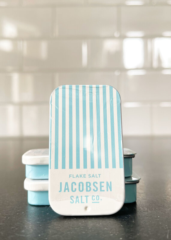 Jacobsen Salt Co. Kosher Sea Salt Slide Tins