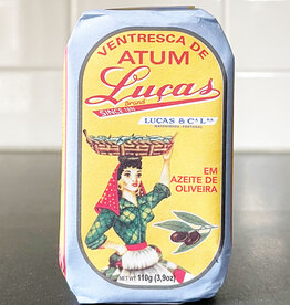 Portugalia Imports Luças Tuna Belly Fillets in Olive Oil