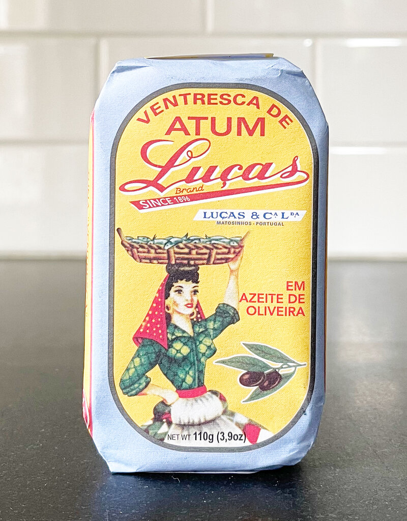 Portugalia Imports Luças Tuna Belly Fillets in Olive Oil