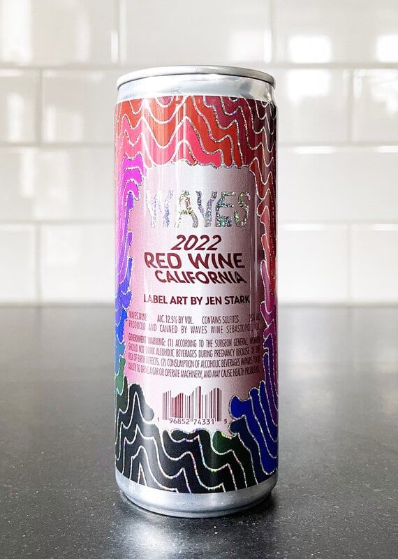 Las Jaras Wines Red Blend Waves  Mendocino NV