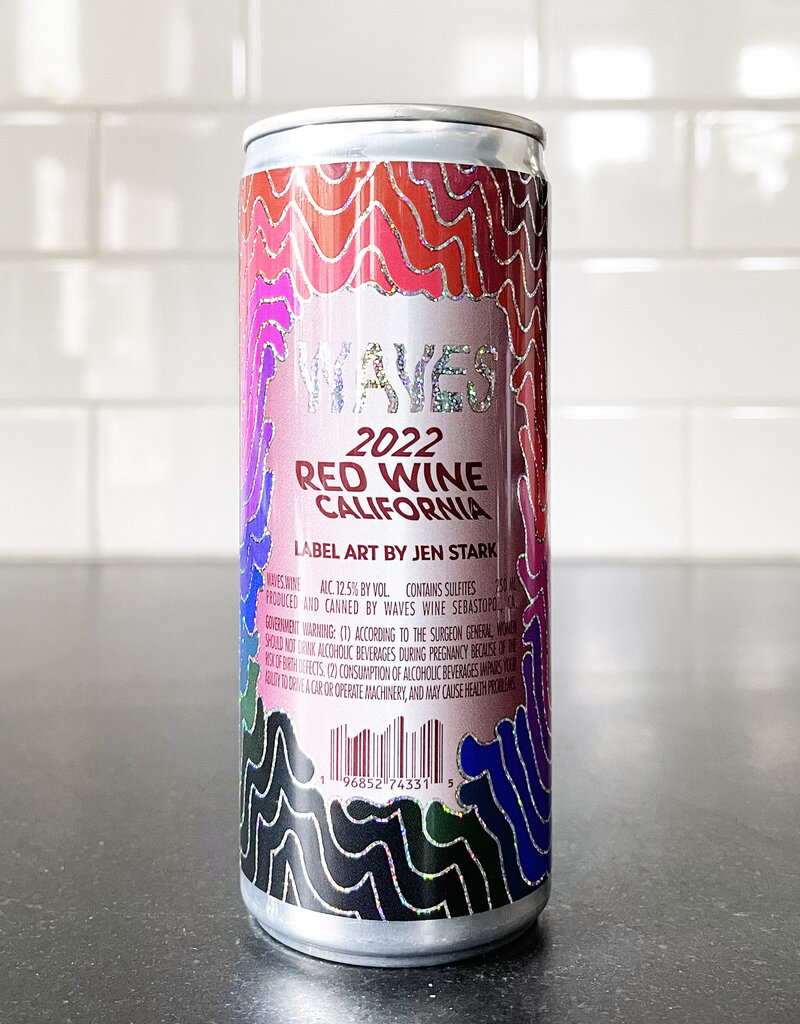 Las Jaras Wines Red Blend Waves  Mendocino NV