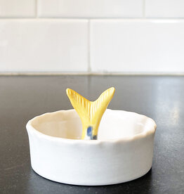 PetitFelts PetitFelts Porcelain Sardine Bowl - Tail