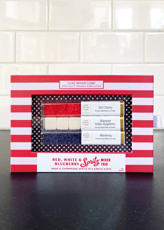 Teaspressa Red, White and Blueberry Spritz Mixer Set