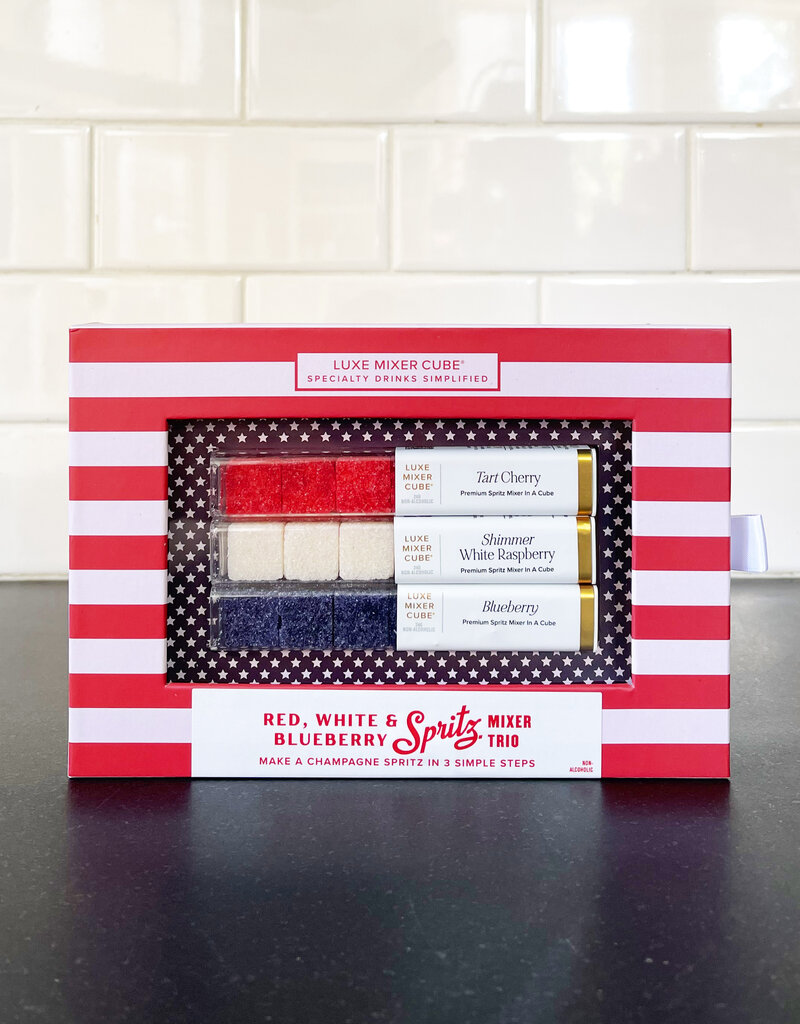 Teaspressa Red, White and Blueberry Spritz Mixer Set