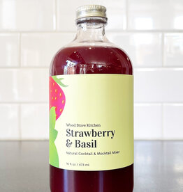 Wood Stove Kitchen Strawberry & Basil Mixer