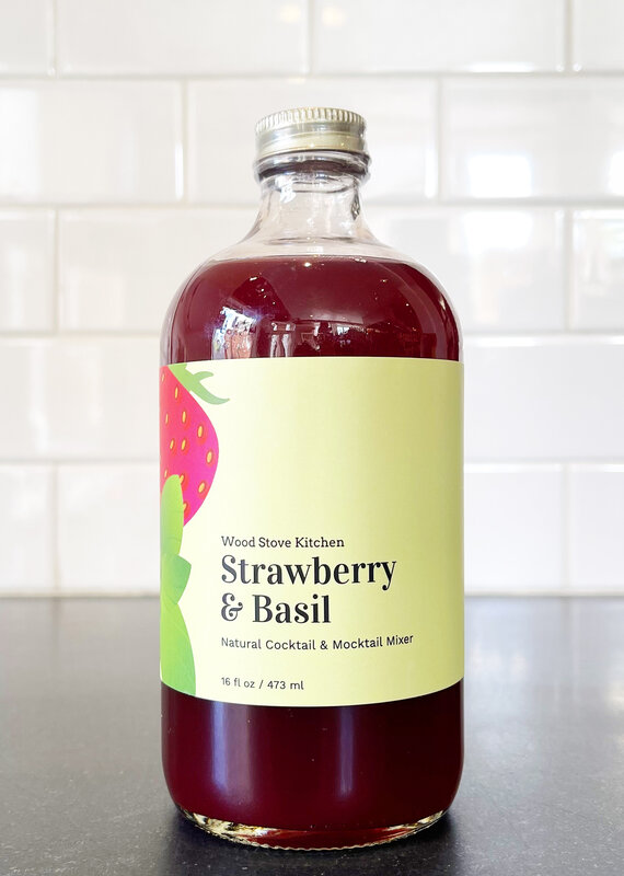 Wood Stove Kitchen Strawberry & Basil Mixer
