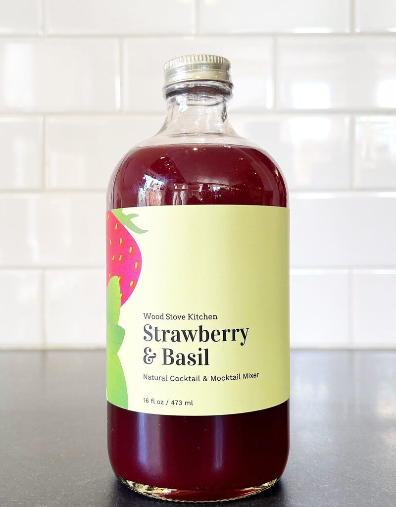 Wood Stove Kitchen Strawberry & Basil Mixer