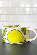 Co. House Designs Glazed Gazpacho Mugl - Pear