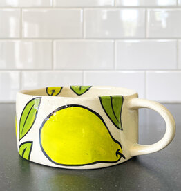 Co. House Designs Glazed Gazpacho Mug - Pear