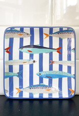 Certified International Something Fishy Canape Plate