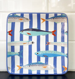 Certified International Something Fishy Canape Plate