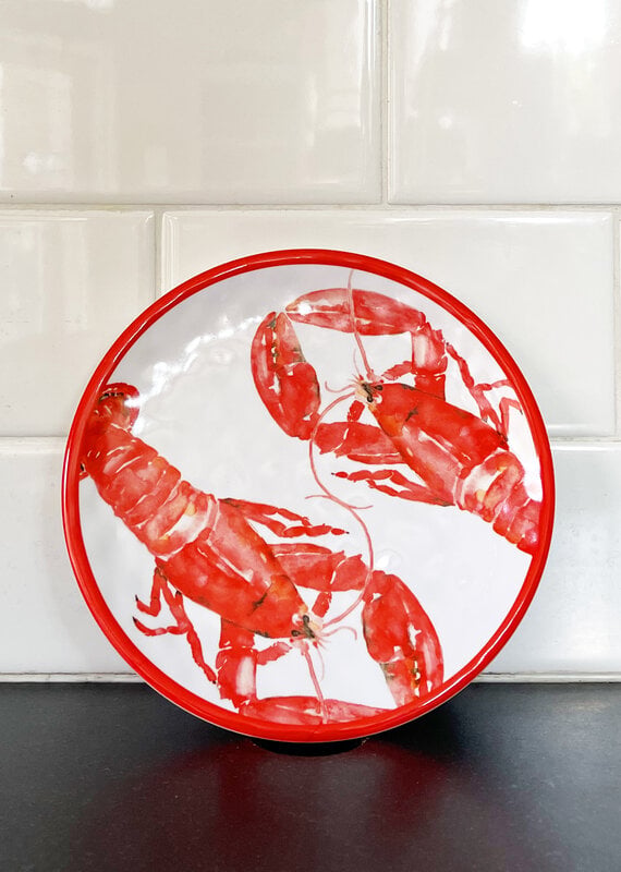 Certified International Lobster Canape Plate