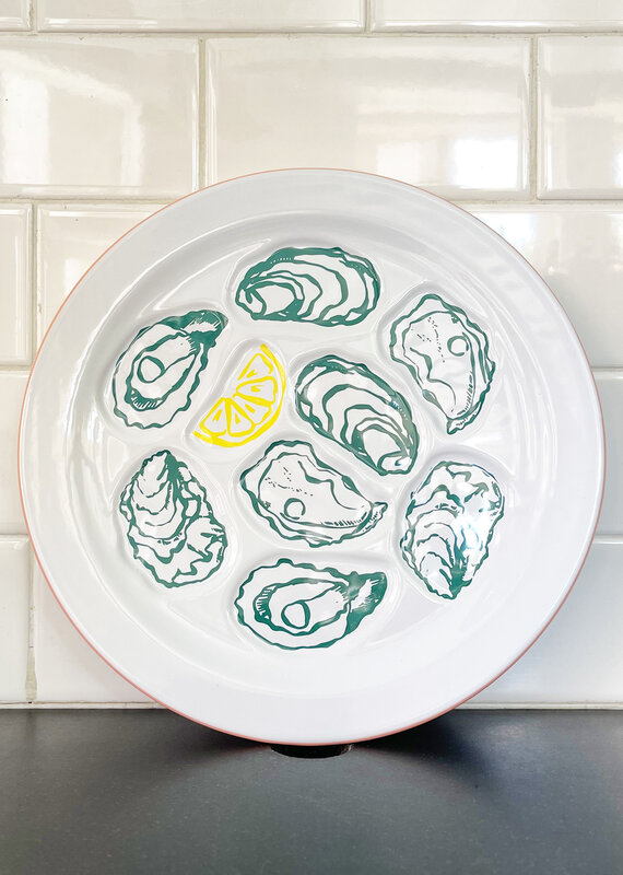 Core Home Embossed Oyster Plate