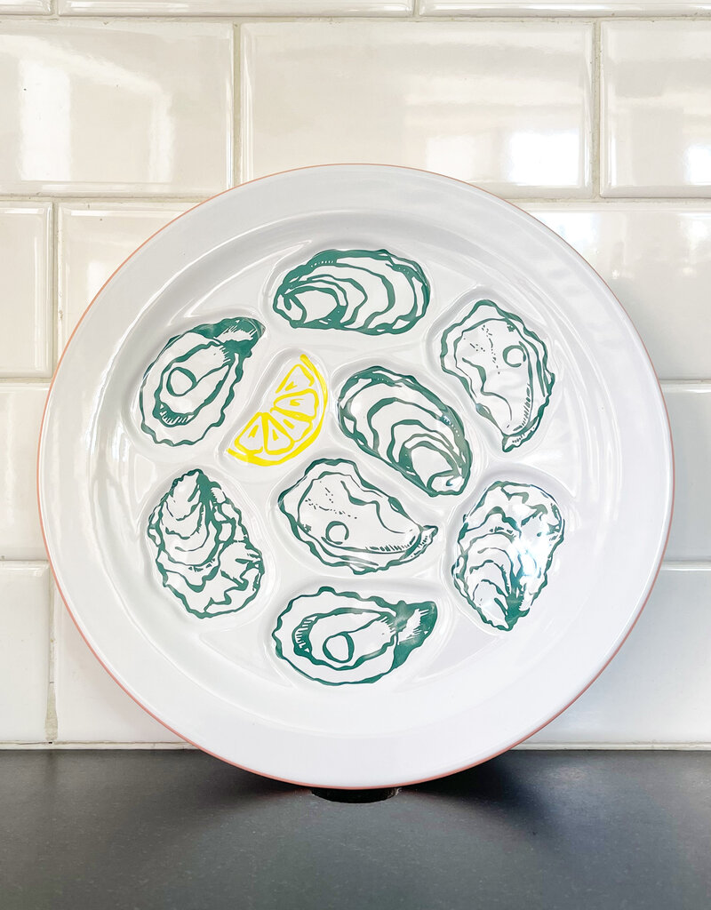 Core Home Embossed Oyster Plate