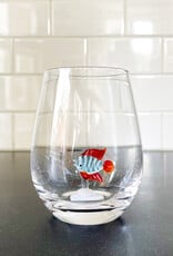 Abbott Fish Stemless Wine Glass