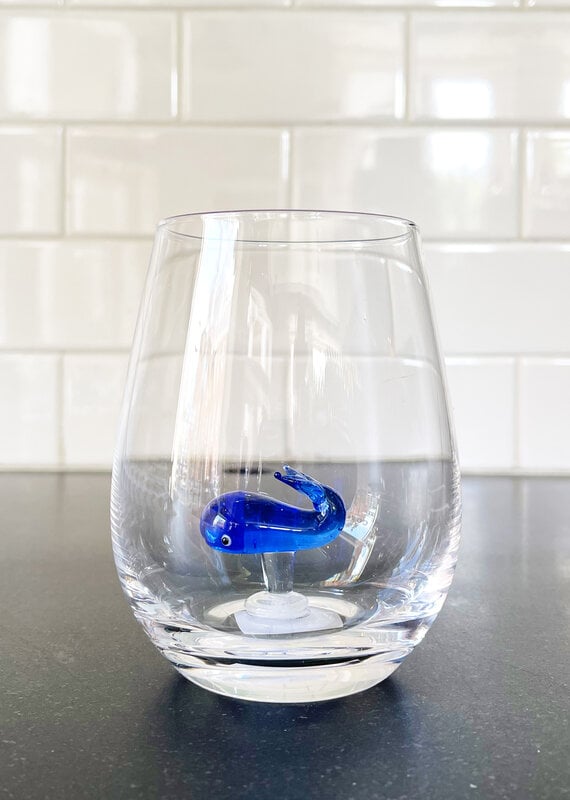Abbott Whale Stemless Wine Glass