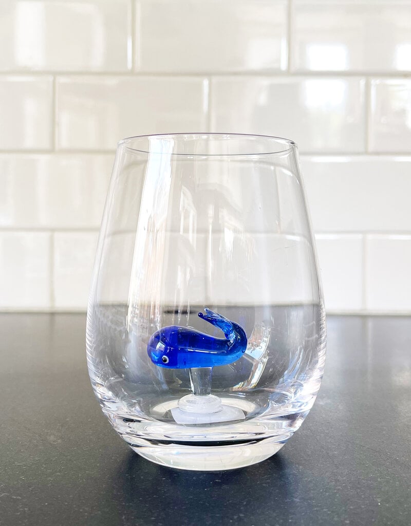 Abbott Whale Stemless Wine Glass