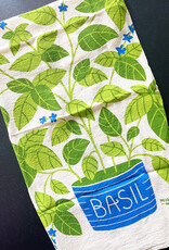The Neighborhoods Basil Tea Towel