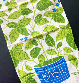 The Neighborhoods Basil Tea Towel