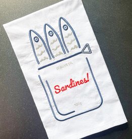 Lynen Can 'o Sardines Tea Towel