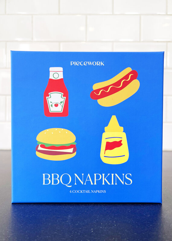 Piecework Puzzles Piecework Puzzles BBQ Cocktail Napkins